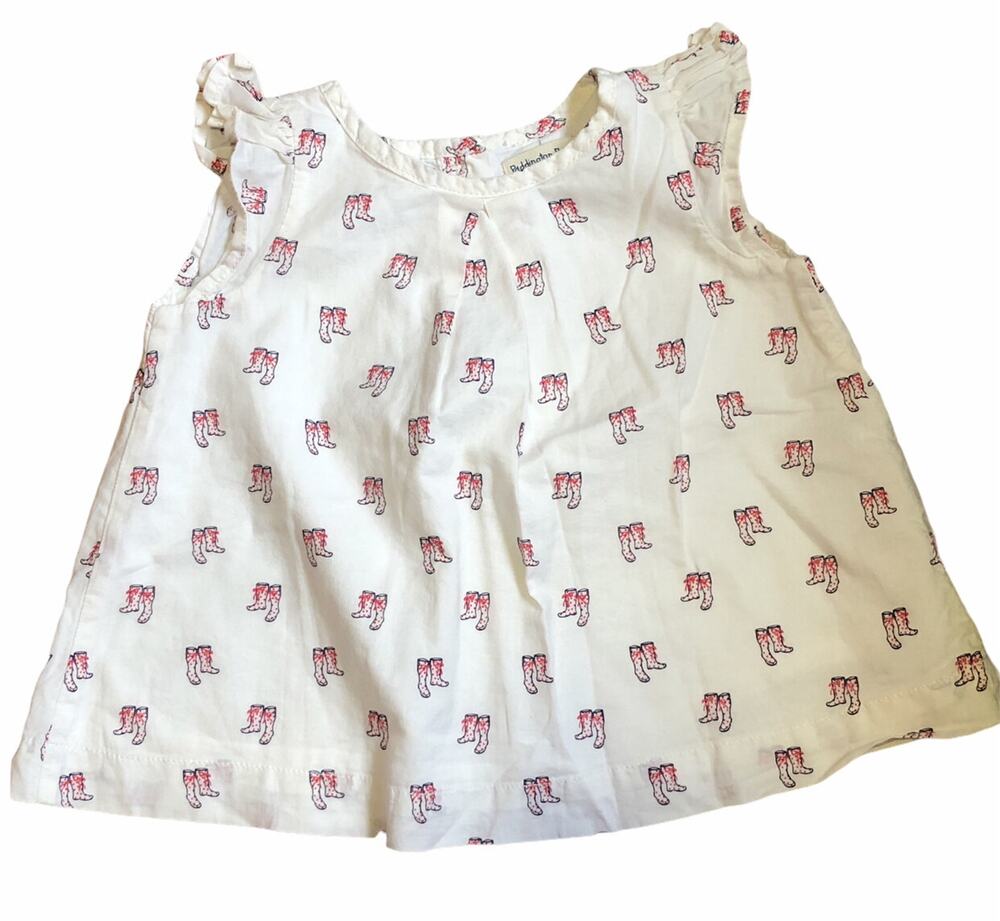 Gap Red White Blue Boots Paddington Bear Shirt size 12-18m